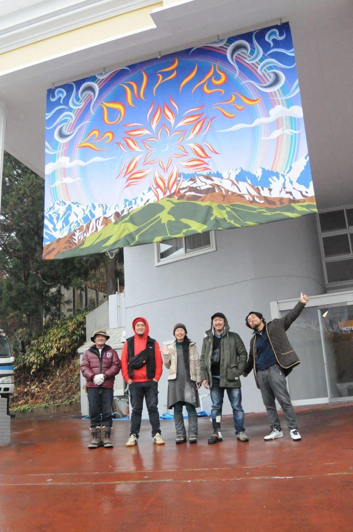 Hotel Bonfire Hakuba Buitenkant foto